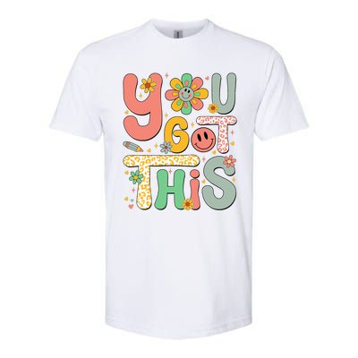 You Got This Testing Day Groovy Motivational Teacher Student Softstyle CVC T-Shirt