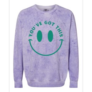 You've Got This Colorblast Crewneck Sweatshirt