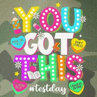 You Got This Test Day Motivational Testing Day Teacher Legacy Tie Dye Trucker Hat