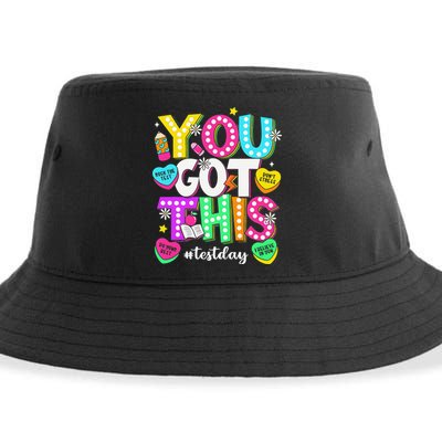 You Got This Test Day Motivational Testing Day Teacher Sustainable Bucket Hat