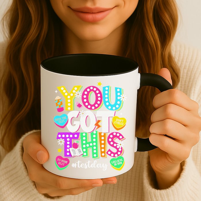 You Got This Test Day Motivational Testing Day Teacher Mug
