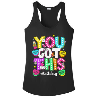 You Got This Test Day Motivational Testing Day Teacher Ladies PosiCharge Competitor Racerback Tank