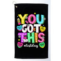 You Got This Test Day Motivational Testing Day Teacher Golf Towel