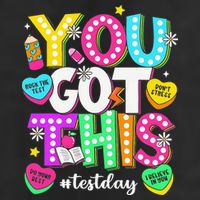 You Got This Test Day Motivational Testing Day Teacher Golf Towel