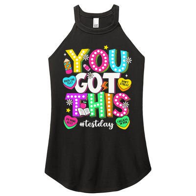 You Got This Test Day Motivational Testing Day Teacher Women's Perfect Tri Rocker Tank