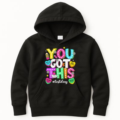 You Got This Test Day Motivational Testing Day Teacher Kids Hoodie