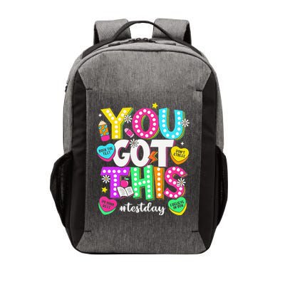 You Got This Test Day Motivational Testing Day Teacher Vector Backpack