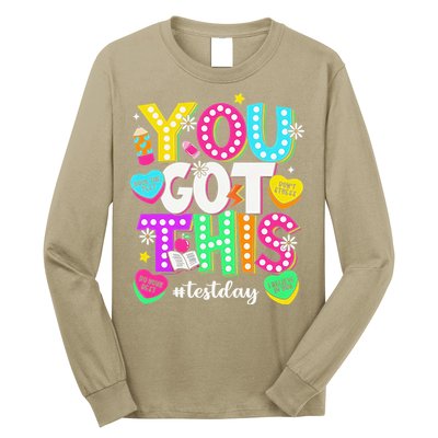 You Got This Test Day Motivational Testing Day Teacher Long Sleeve Shirt