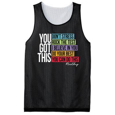 You Got This Don’T Stress Mesh Reversible Basketball Jersey Tank