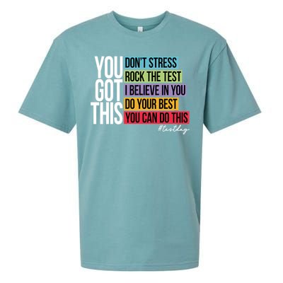 You Got This Don’T Stress Sueded Cloud Jersey T-Shirt