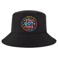 You Got This Rock The Test Do Your Best Don't Stress Cool Comfort Performance Bucket Hat