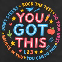 You Got This Rock The Test Do Your Best Don't Stress 12oz Stainless Steel Coffee Mug