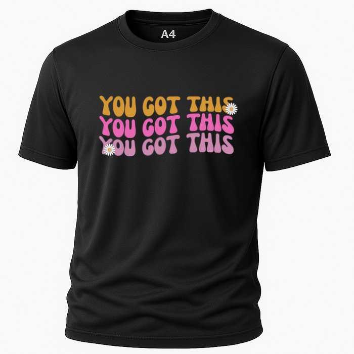 You Got This Retro Motivational Cute Cooling Performance Crew T-Shirt