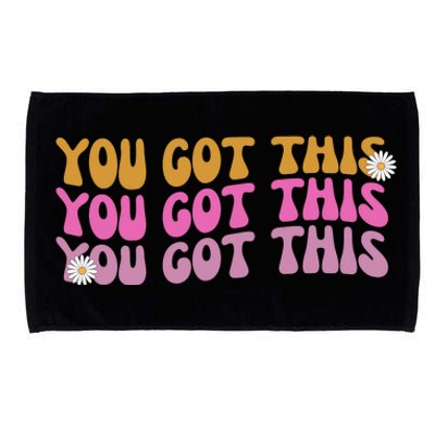 You Got This Retro Motivational Cute Microfiber Hand Towel