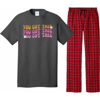 You Got This Retro Motivational Cute Pajama Set