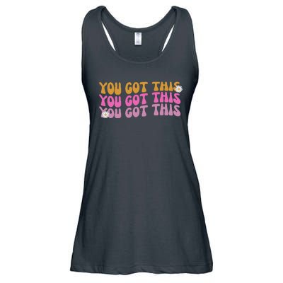 You Got This Retro Motivational Cute Ladies Essential Flowy Tank