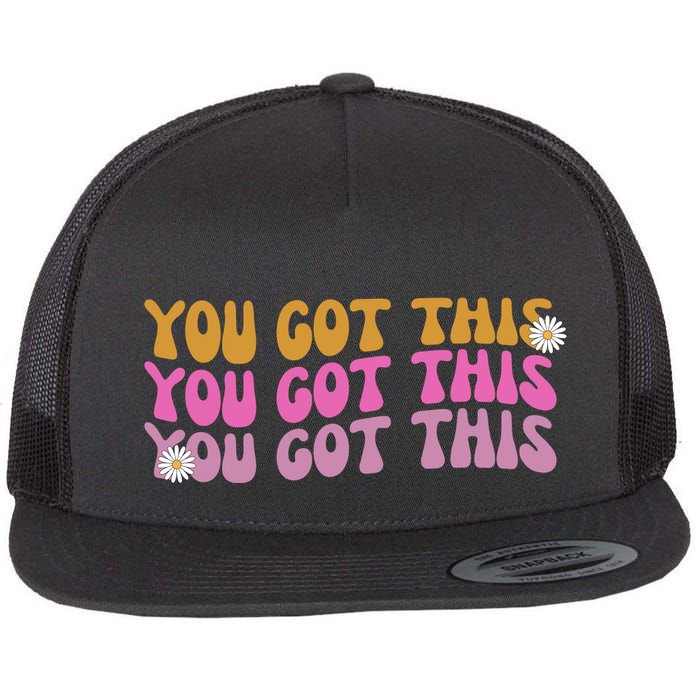 You Got This Retro Motivational Cute Flatbill Hat