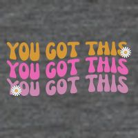 You Got This Retro Motivational Cute Premium T-Shirt
