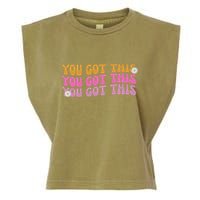 You Got This Retro Motivational Cute Garment-Dyed Women's Muscle Tee