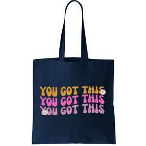 You Got This Retro Motivational Cute Tote Bag