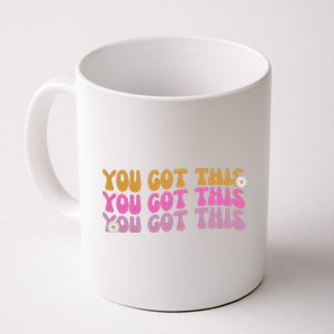 You Got This Retro Motivational Cute Coffee Mug