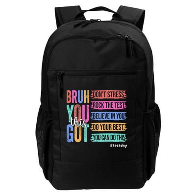 You Got This DonT Stress Rock The Test Test Day Backpack