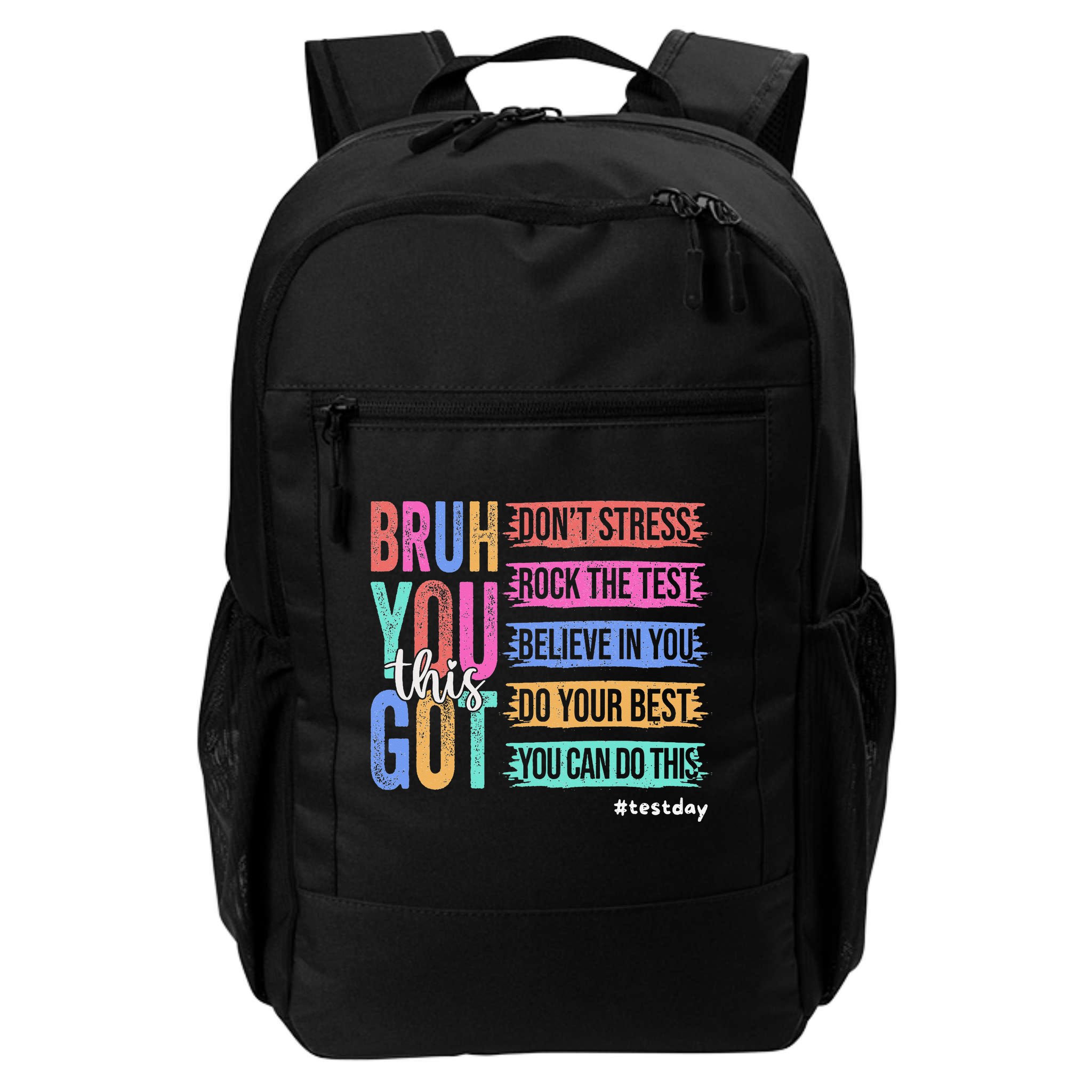 You Got This DonT Stress Rock The Test Test Day Backpack
