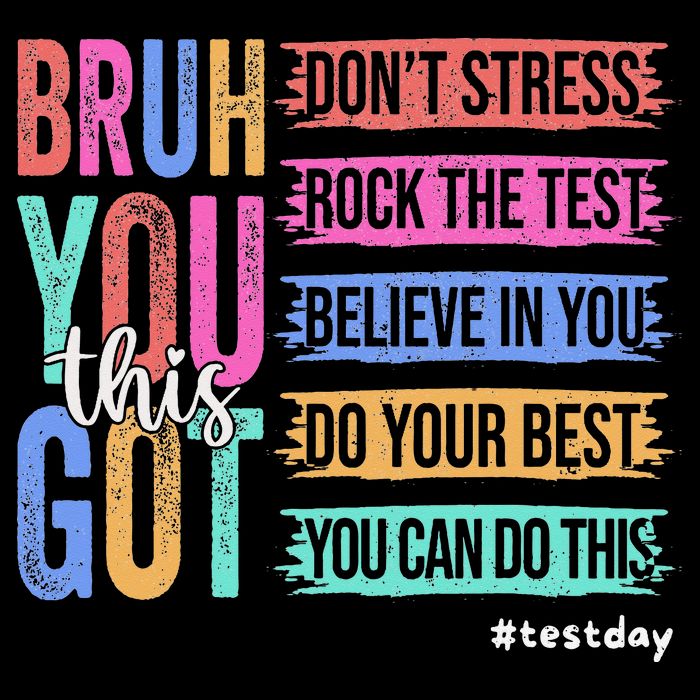 You Got This DonT Stress Rock The Test Test Day Sustainable Bucket Hat