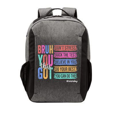You Got This DonT Stress Rock The Test Test Day Vector Backpack