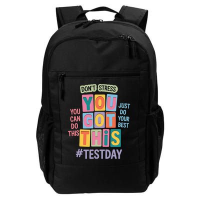 You Got This DonT Stress Rock The Test Test Day Backpack