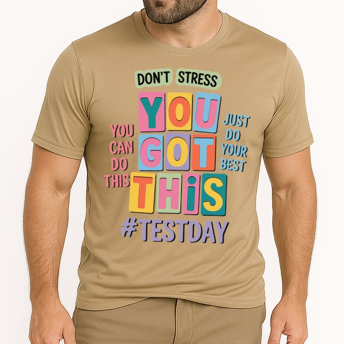 You Got This DonT Stress Rock The Test Test Day Cooling Performance Crew T-Shirt