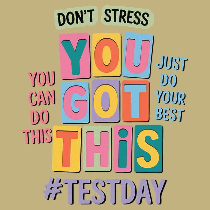 You Got This DonT Stress Rock The Test Test Day Cooling Performance Crew T-Shirt