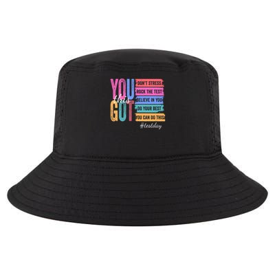 You Got This Don'T Stress Rock The Test Test Day Cool Comfort Performance Bucket Hat