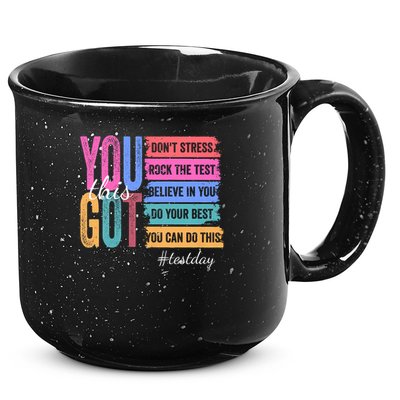 You Got This Don'T Stress Rock The Test Test Day 15oz Campfire Ceramic Mug