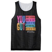 You Got This Don'T Stress Rock The Test Test Day Mesh Reversible Basketball Jersey Tank