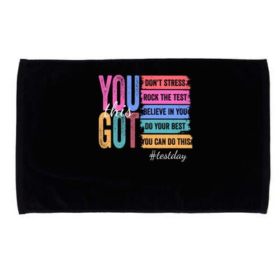 You Got This Don'T Stress Rock The Test Test Day Microfiber Hand Towel