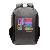 You Got This Don'T Stress Rock The Test Test Day Vector Backpack