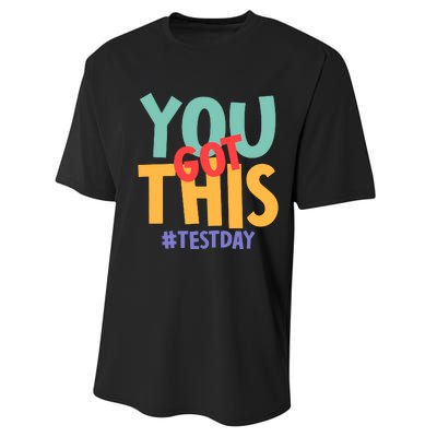 You Got This #Testday Performance Sprint T-Shirt