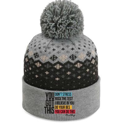 You Got This Test Day Testing The Baniff Cuffed Pom Beanie