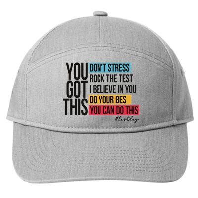 You Got This Test Day Testing 7-Panel Snapback Hat