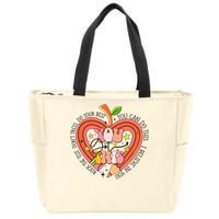 You Got This Lucky Test Day Rock The Test Don't Stress Do Your Best Zip Tote Bag