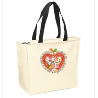 You Got This Lucky Test Day Rock The Test Don't Stress Do Your Best Zip Tote Bag