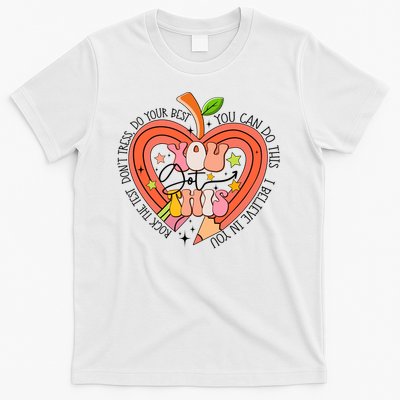 You Got This Lucky Test Day Rock The Test Don't Stress Do Your Best T-Shirt