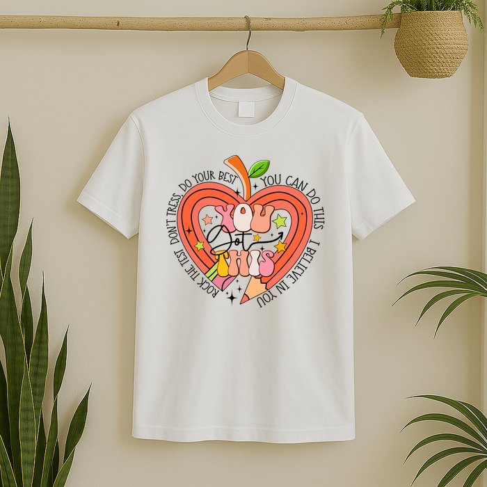 You Got This Lucky Test Day Rock The Test Don't Stress Do Your Best T-Shirt