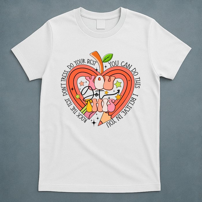 You Got This Lucky Test Day Rock The Test Don't Stress Do Your Best T-Shirt