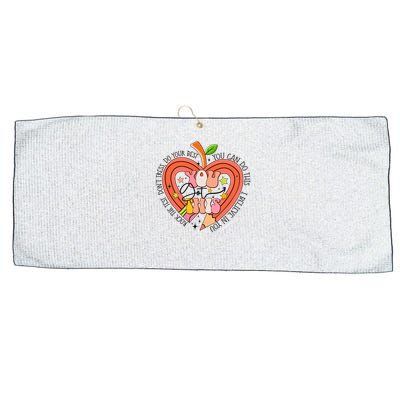 You Got This Lucky Test Day Rock The Test Don't Stress Do Your Best Large Microfiber Waffle Golf Towel