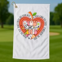 You Got This Lucky Test Day Rock The Test Don't Stress Do Your Best Golf Towel