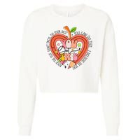 You Got This Lucky Test Day Rock The Test Don't Stress Do Your Best Cropped Pullover Crew