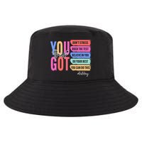 You Got This Don'T Stress Rock The Test Test Day Student Cool Comfort Performance Bucket Hat
