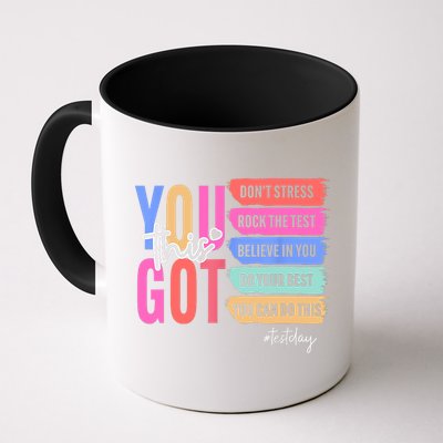 You Got This Don'T Stress Rock The Test Test Day Student Mug